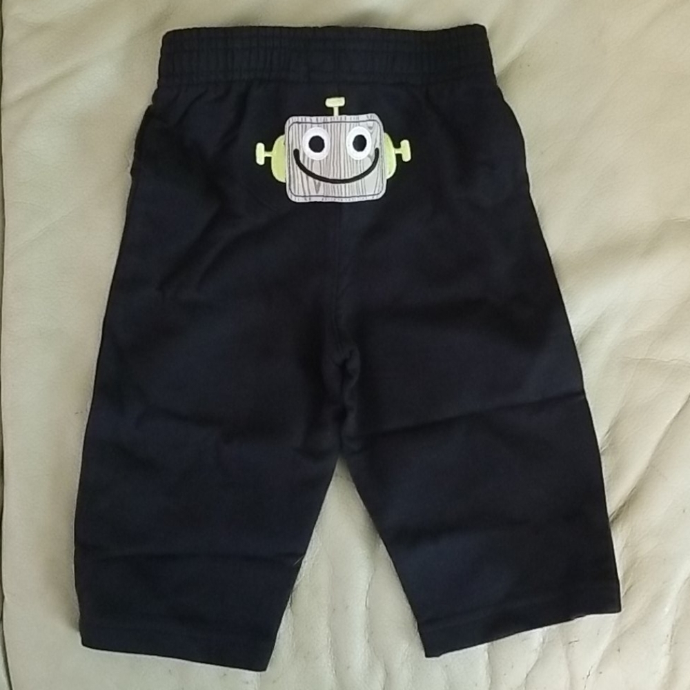 New Jumping Beans Black Robot Pants boys